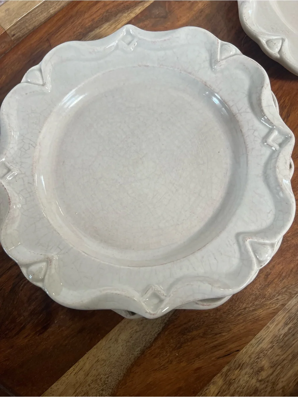 (4) Vintage Palais Royale Salad/Dessert Plates